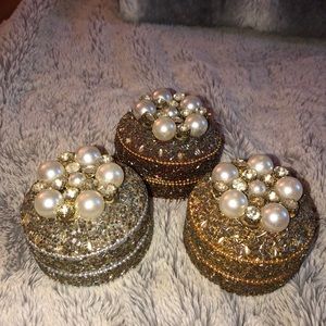 Pier 1 Small Decor Canisters